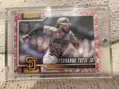 Fernando Tatis Jr Topps 桜パラレル パドレス MLB