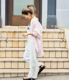 【新品】スタジオクリップ　studio CLIP ミリタリーリボンパンツ