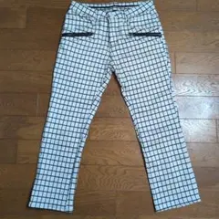 コモンズゴルフ　ゴルフパンツ チェック柄 メンズ