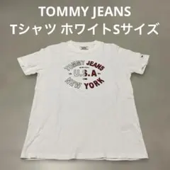TOMMY JEANS Tシャツ ホワイトSサイズ