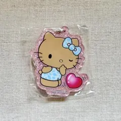 ハローキティ　アクリルキーホルダー　日焼けGAL