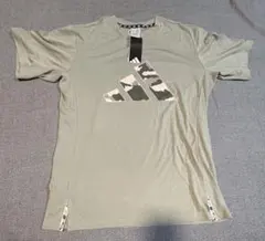 新品未使用　adidas オリーブ Tシャツ Lサイズ