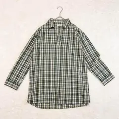【サマンサ　モスモス】チェックシャツ　シャツ　ネルシャツ　美品　ブラウス　薄手
