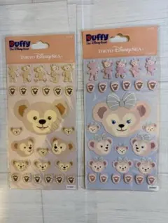 ダッフィー シェリーメイ 立体シールセット