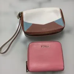 FURLA カラフルポーチ 2点セット