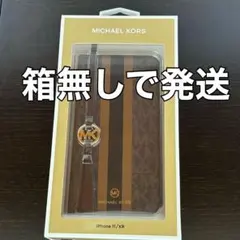 【新品】MICHEAL KORS iPhone11/XRケース　手帳型ケース