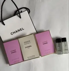 CHANEL サンプルセット 香水＆化粧水 未使用 ショッパー付き