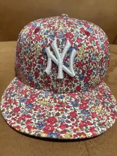NEW ERA 花柄キャップ