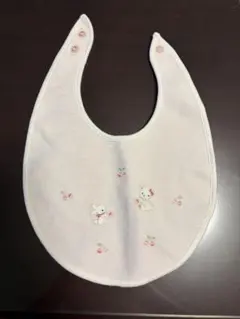 familiar ベビー スタイ よだれかけ うさぎ くま さくらんぼ 刺繍