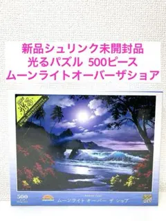 新品未開封 光るパズル ムーンライトオーバーザショア500ピースのサムネイル
