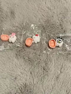 サンリオキャラクターズみんなでなっちゃお！歯 ガチャ　3種　即日、匿名発送！