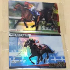 サラブレッドホースコレクション　ディープボンド＆ベラジオオペラ　箔押しのサムネイル