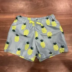 《中古超美品》H&M キッズ パイナップル柄 サーフパンツ