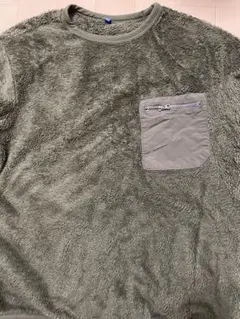 美品！　ユニクロ　UNIQLO オリーブグリーン フリースジャケット 150