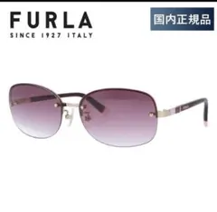 489 FURLA フルラ サングラス 度無 SU4740G - メルカリ