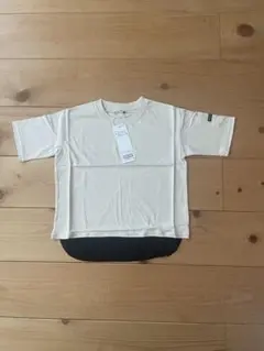 【新品未使用タグ付き】b.ROOM レイヤード風ビックTシャツ 110