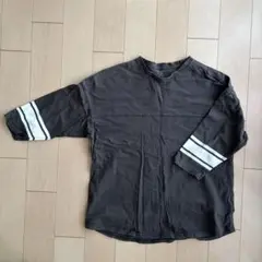 THE SHOP TK 7分袖Tシャツ　160 ダークグレー