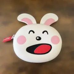 たべっ子どうぶつ⭐︎ウサギの顔ポーチ