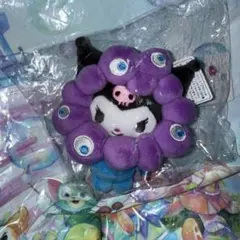 る*。様 【新品】クロミ　ミャクミャク　カラビナ　マスコット　ぬいぐるみ