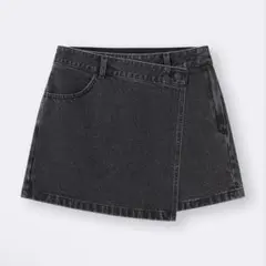 GU デニムラップスカート