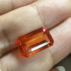 オレンジサファイアルース 6.395ct