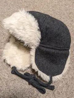 コムサイズム　2−3歳向け　防寒　帽子　冬