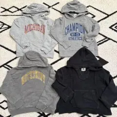 Champion フード付きパーカー 120・130サイズ ４点セット