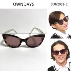 【男女兼用】OWNDAYS SUN2031-E キャットアイサングラス
