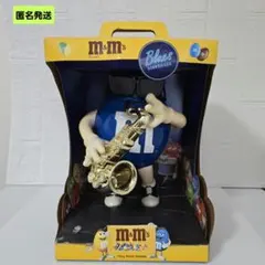 m&m'sピーナッツブルースカフェ ディスペンサー フィギュア - メルカリ