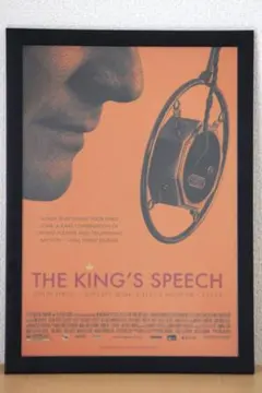英国王のスピーチ　The King's Speech　ポスター　額付き