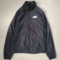 Nike ブラック ウィンドブレーカー M　紺タグ