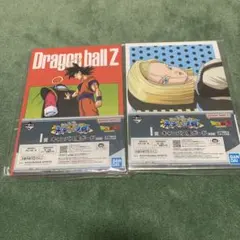 一番くじ ドラゴンボール I賞 キャンバス風ボード 孫悟空 界王様 18号