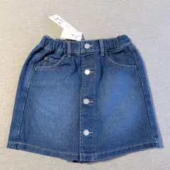 新品ユニクロキッズスカートパンツ　120cm