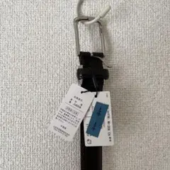 メンズ レザーベルト ダークブラウン 新品