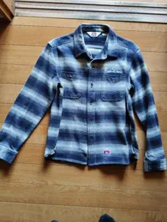 Ben Davis ネルシャツ 青と白チェック