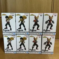 ヒロアカ　Figuno 緑谷出久・爆豪勝己 フィギュア A~D 各種２体　全８体