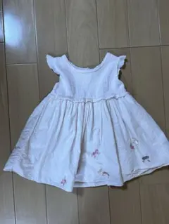 トッカ バンビーニ　ワンピース　80 リボン