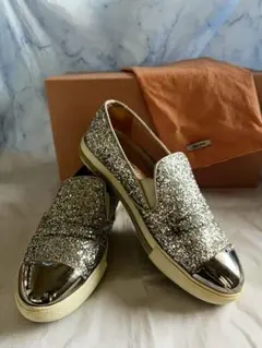 miu miu グリッター スリッポン 36のサムネイル
