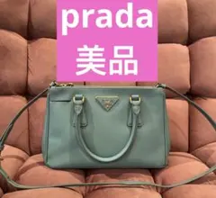 pic様専用 美品prada SAFFIANO LUX ガレリア ハンドバッグ