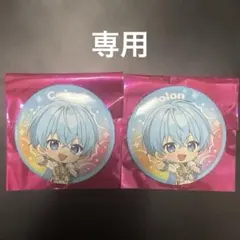 ころんくん 缶バッジ 2個セット すとふぇす