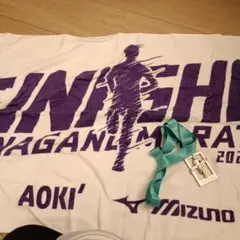 2025年長野マラソン フィニッシャーメダルとバスタオル