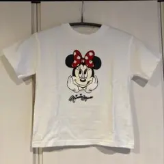 Disney★ミニーマウス★半袖Tシャツ★ホワイト★90㎝