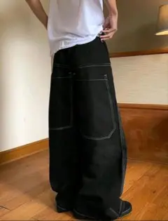 バギーデニム　リジット似