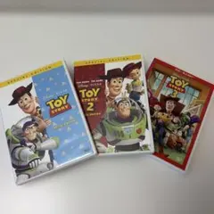 トイストーリー1,2,3 DVDセットで！