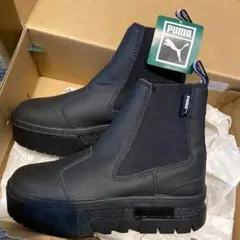 PUMA ブラック メイズチェルシー　ブーツ　22.5cm