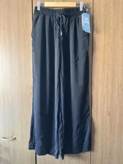 natsukiコラボ イージーパンツ クールタッチ 黒