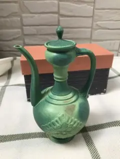 たち吉　創作陶器孔雀水指のサムネイル
