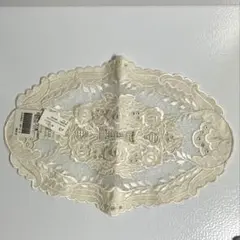 セルコン　テーブルセンター　花柄刺繍20x30cm