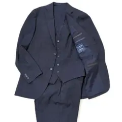 LES MUES レミュー　アオキ　スリーピース　ネイビー　A7 XL