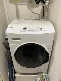 SHARPドラム式洗濯乾燥機 ES-H10F-WL2022年製古河市引き取り可能 SHARPドラム式洗濯乾燥機 ES-H10F-WL2022年製古河市引き取り可能